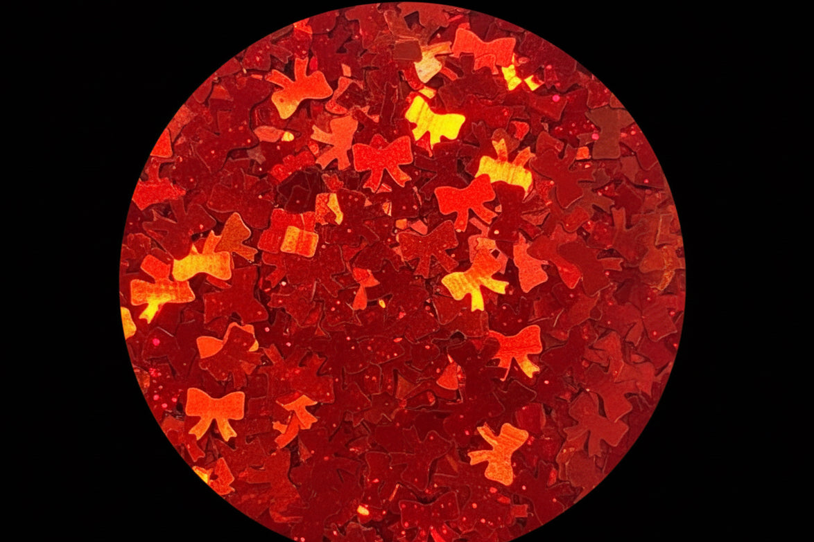 Red Holo Bows