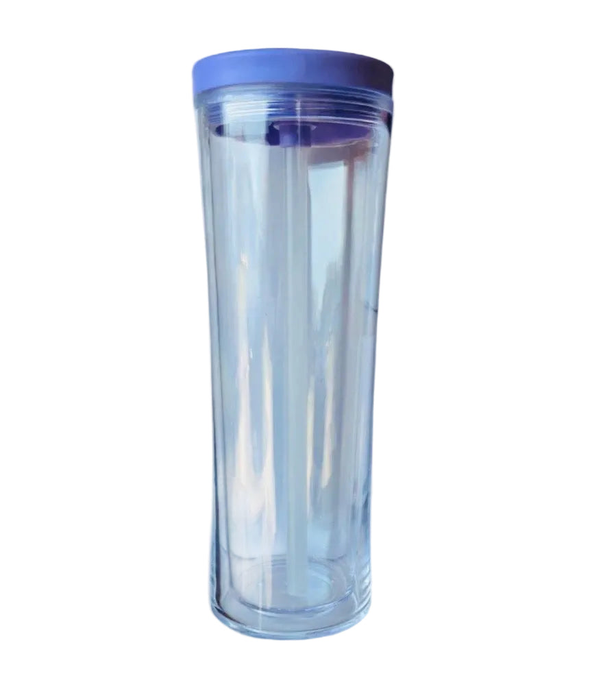20oz Light Purple Flip Straw