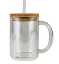 15oz glass cup