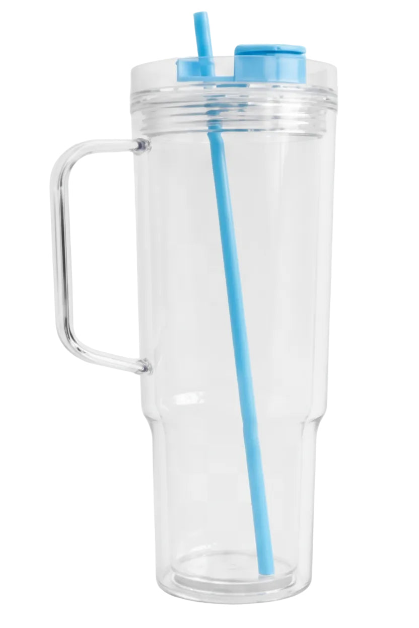 40oz Acrylic Tumbler W/ Handle