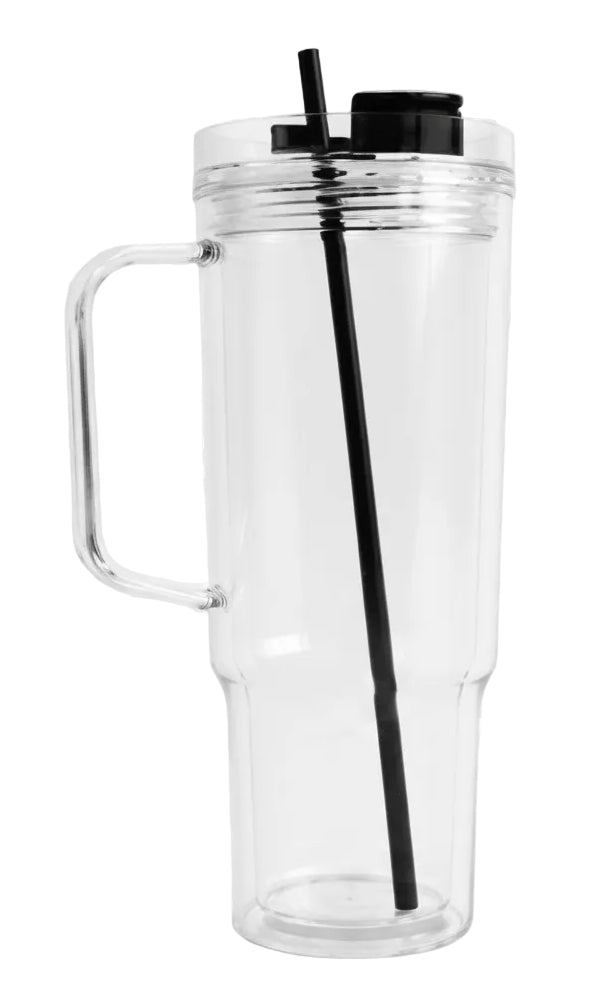 40oz Acrylic Tumbler W/ Handle